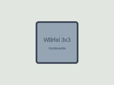Würfel 3x3